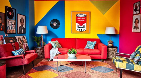 5 idées créatives pour intégrer le pop art dans votre déco