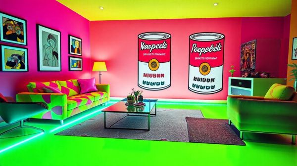 5 idées créatives pour intégrer le pop art dans votre déco